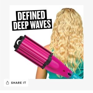 Bed head TIGI mess-behave ceramic deep hair waver